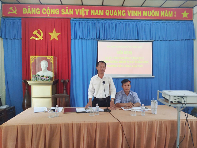 Đảng bộ xã Thạnh Nhựt: tổ chức Hội nghị đánh giá kết quả thực hiện nhiệm vụ chính trị quí 01 năm 2025 và đề ra phương hướng, nhiệm vụ quí 02 năm 2025