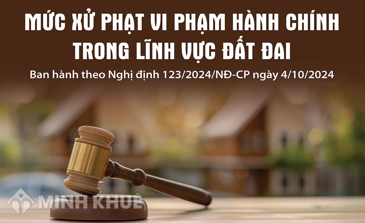 Nghị định số 123/2024/NĐ-CP về xử phạt hành chính trong lĩnh vực đất đai