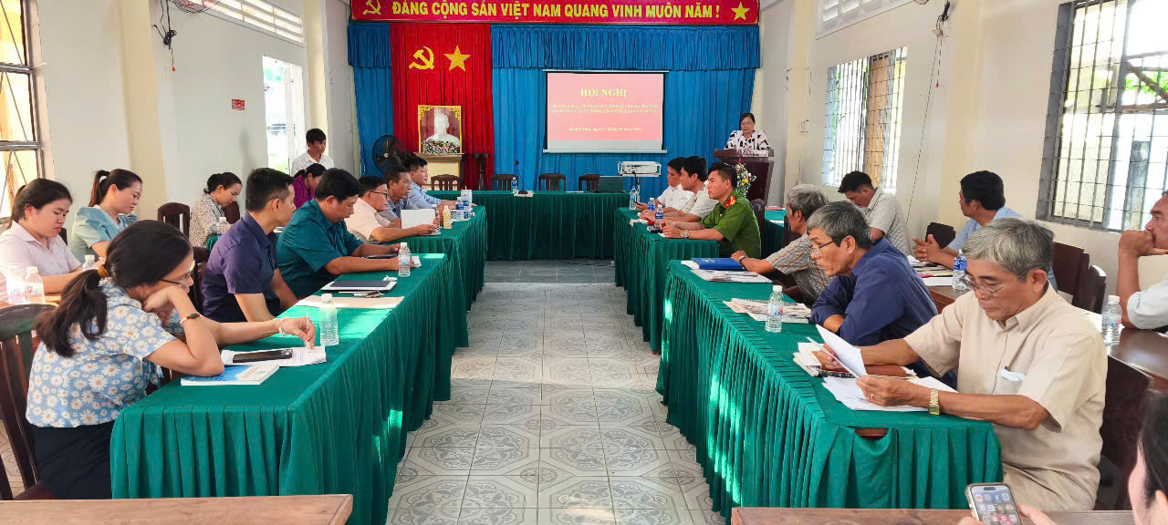 Xã Thạnh Nhựt hội nghị triển khai Luật Tổ chức chính quyền địa phương và Luật Phòng cháy chữa cháy và cứu nạn, cứu hộ trên địa bàn xã